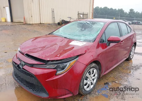 2022 Toyota Corolla Le z USA, uszkodzony, nr VIN 5YFEPMAE7NP284789